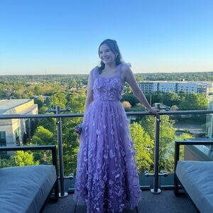 Lilac Prom Dress